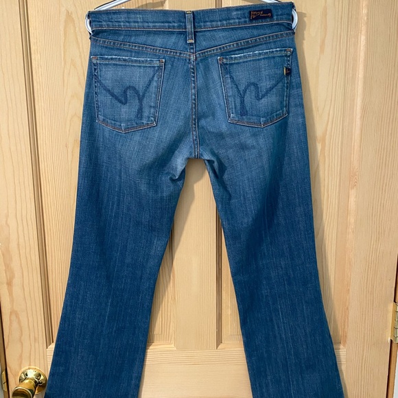 Citizens of Humanity Denim Blue Jeans - Picture 3 of 9